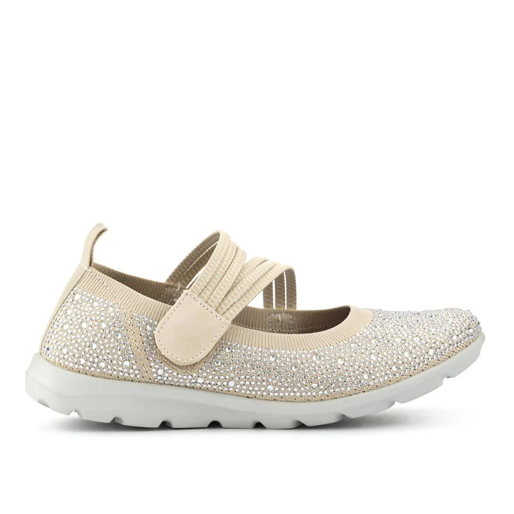 Casual Trainer Pumps - BRK39021 / 325 193 - Gold - Image 2