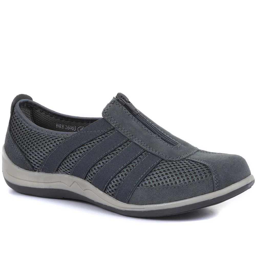 Casual Zip Up Trainers - BRK26003 / 310 512 - Image 6