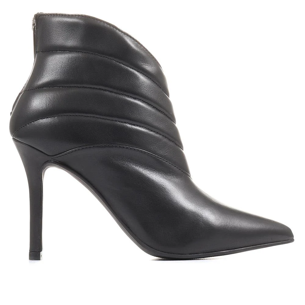 Catalina Stiletto Ankle Boots - CATALINA / 322 805 - Black - Image 2