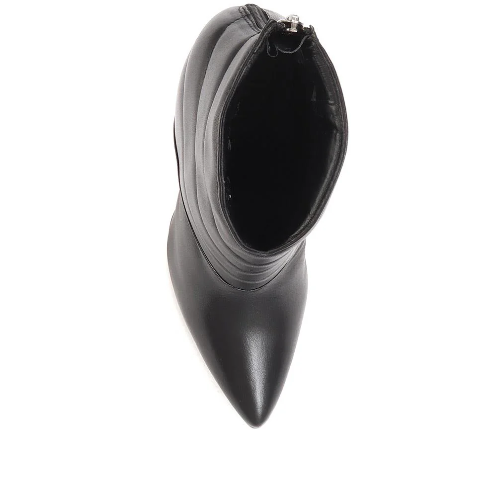 Catalina Stiletto Ankle Boots - CATALINA / 322 805 - Black - Image 4