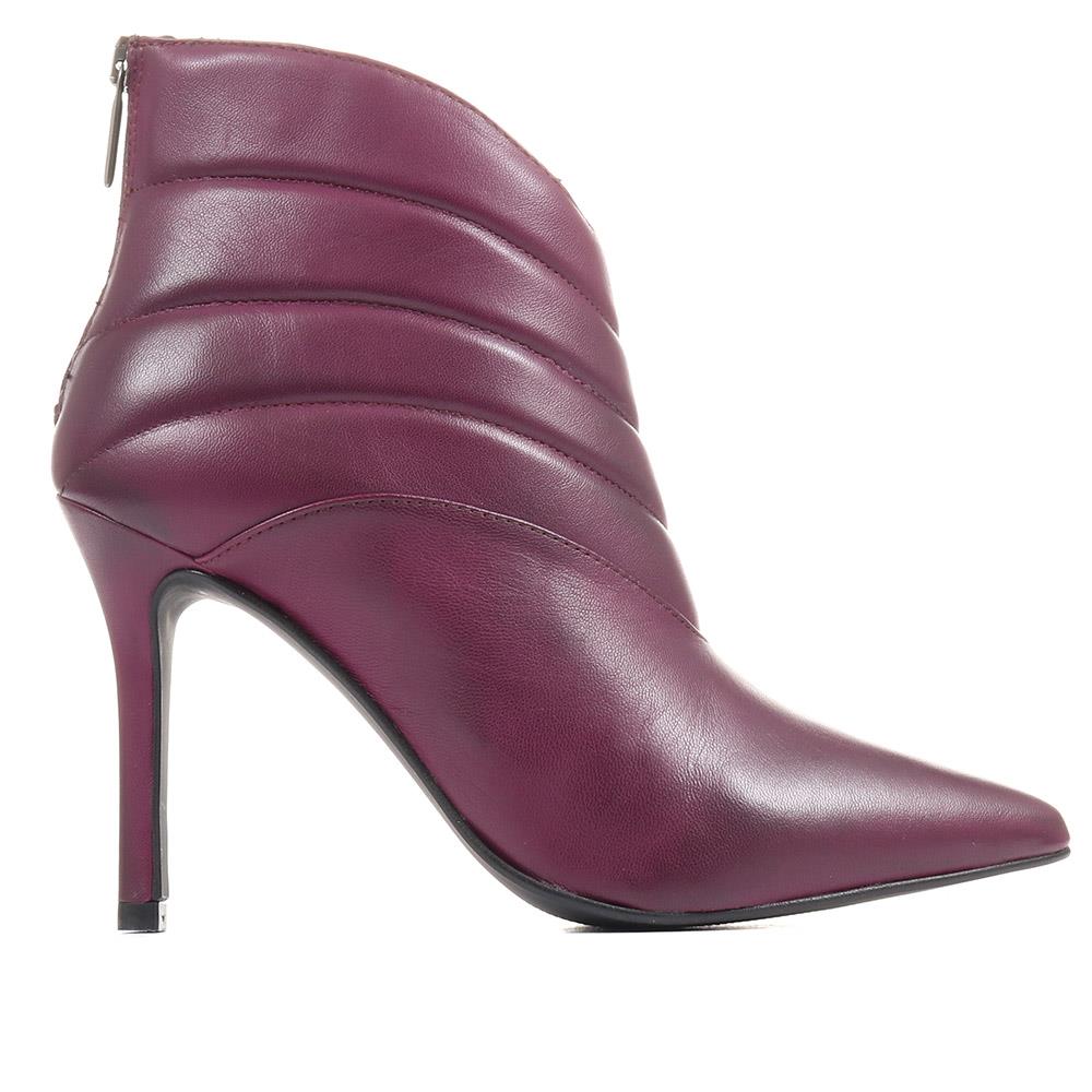 Catalina Stiletto Ankle Boots - CATALINA / 322 805 - Purple - Image 2