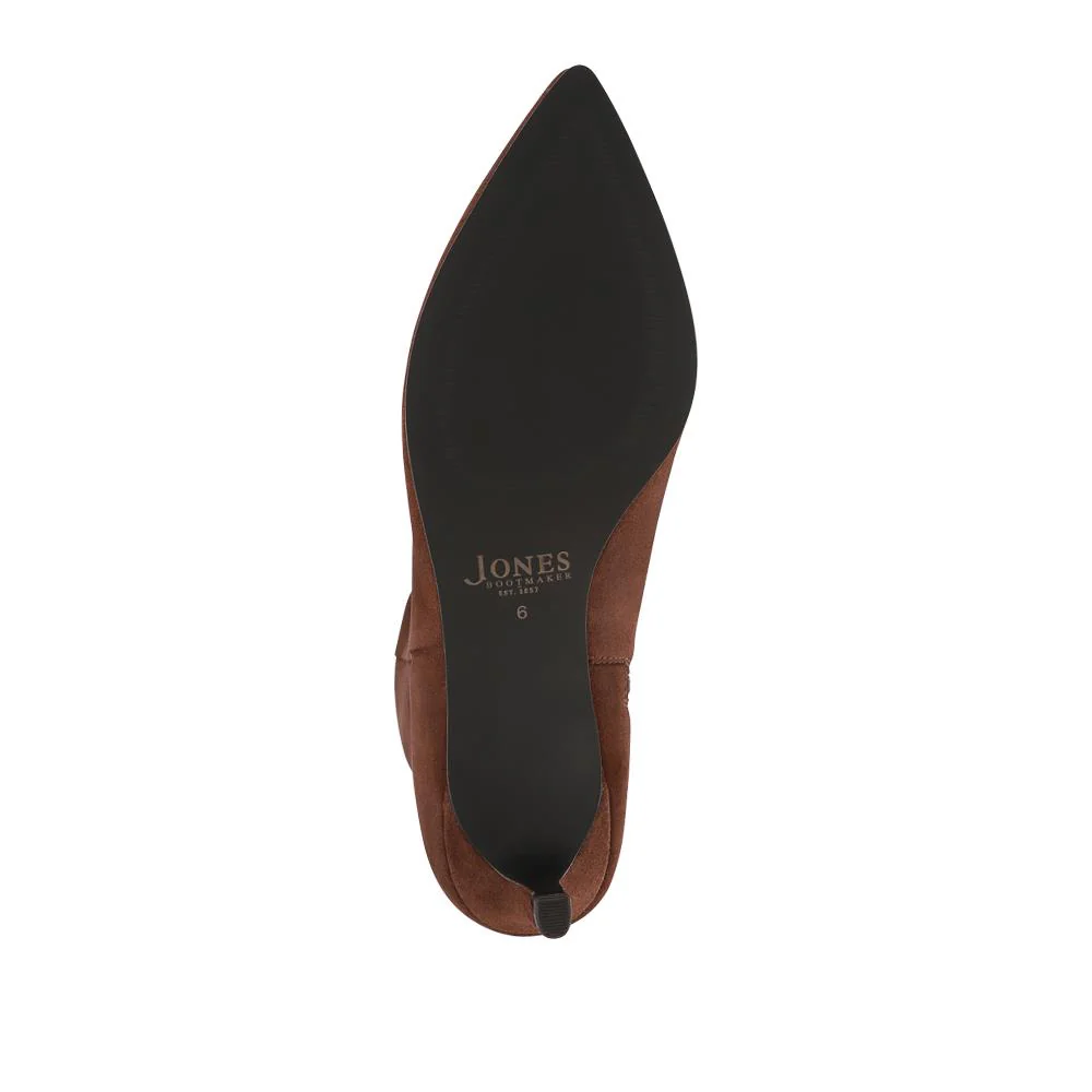 Catia Leather Long Boots - CATIA / 325 952 - Chocolate Suede - Image 6