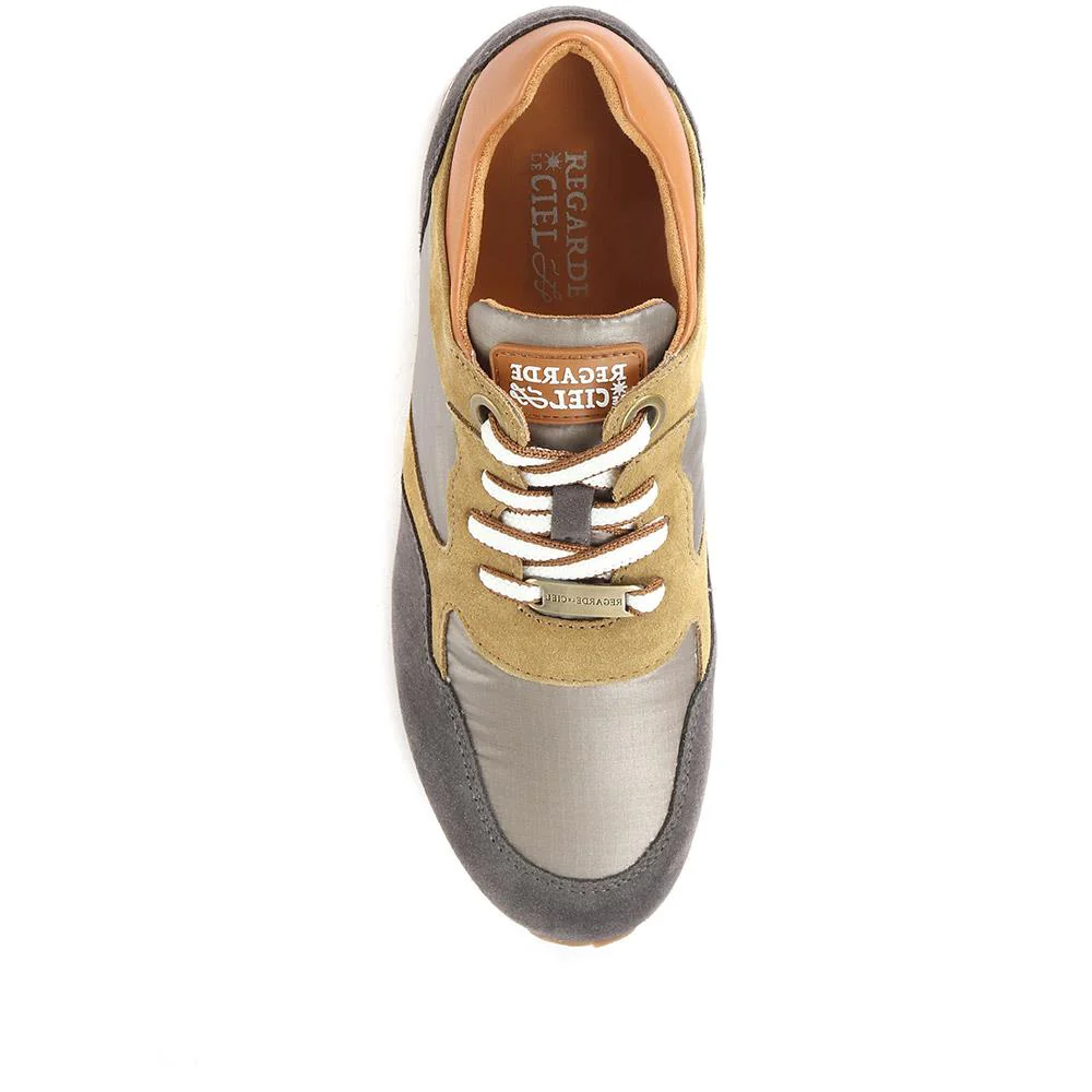 Catrin Leather Trainers - SINO34526 / 320 744 - Brown Multi - Image 4
