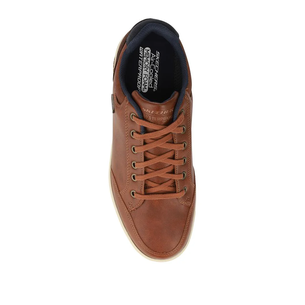 Skechers Cavell Sparkman Waterproof Trainers - SKE40508 / 325 736 - Brown - Image 4