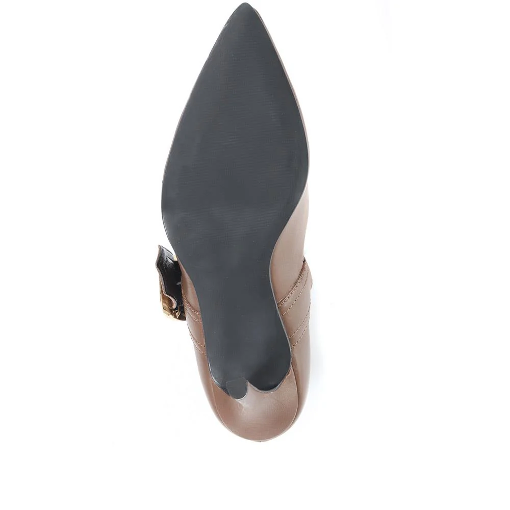 Charlize Stiletto Mary Janes - CHARLIZE / 322 537 - Tan - Image 4