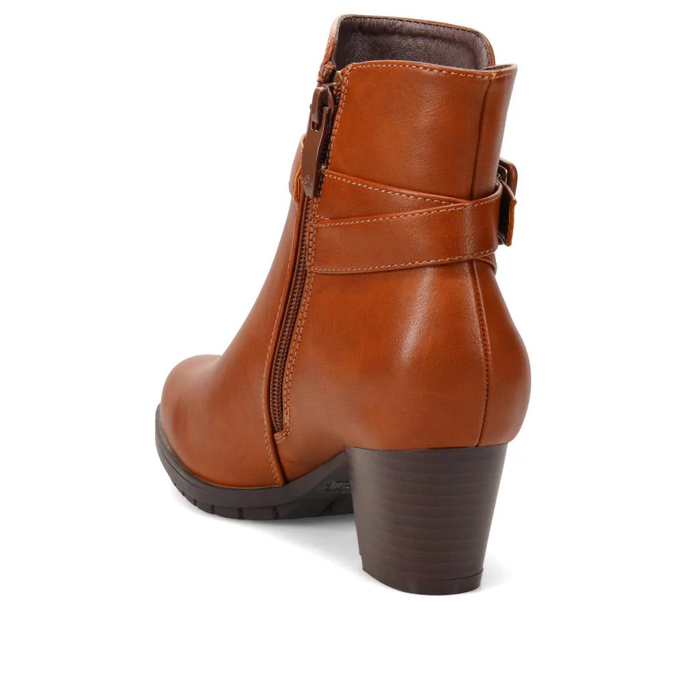 Chic Ankle Boots - WOIL40001 / 326 044 - Tan - Image 3