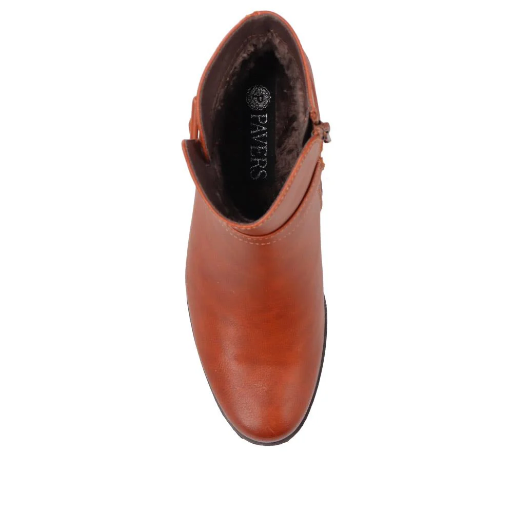 Chic Ankle Boots - WOIL40001 / 326 044 - Tan - Image 5