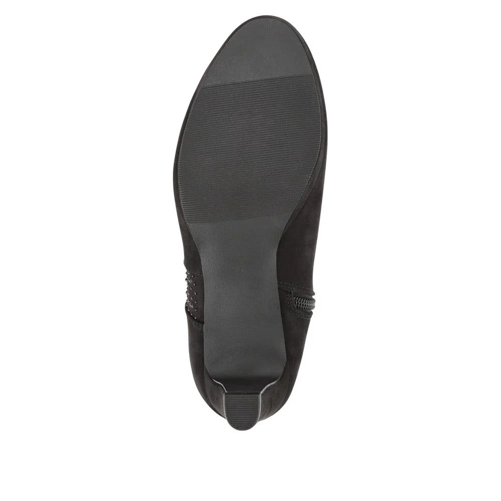 Chic Platform-Heeled Ankle Boots - PLAN40021 / 326 213 - Black - Image 5