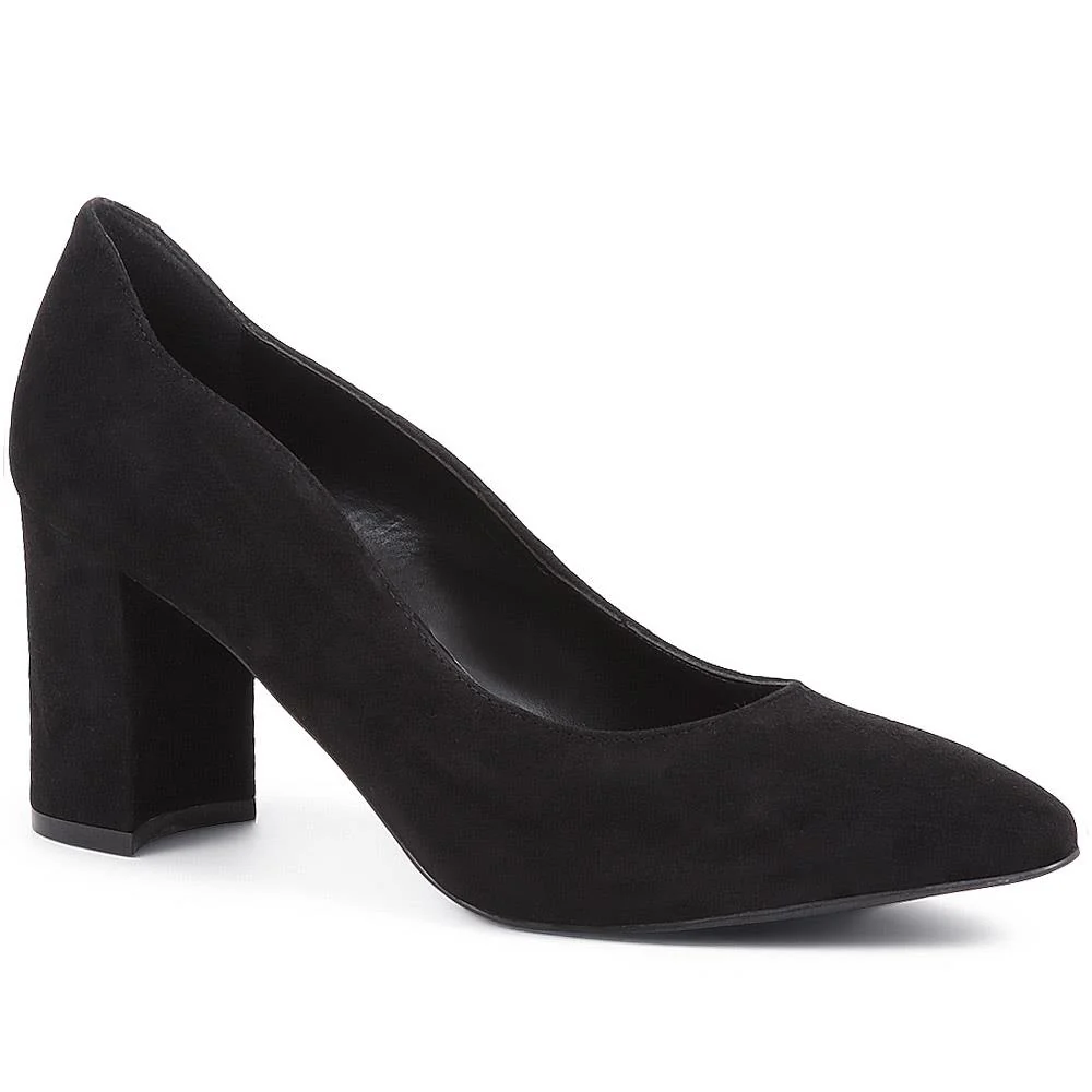 Chrystina Suede Court Shoes - CHRYSTINA / 323 092 - Image 2