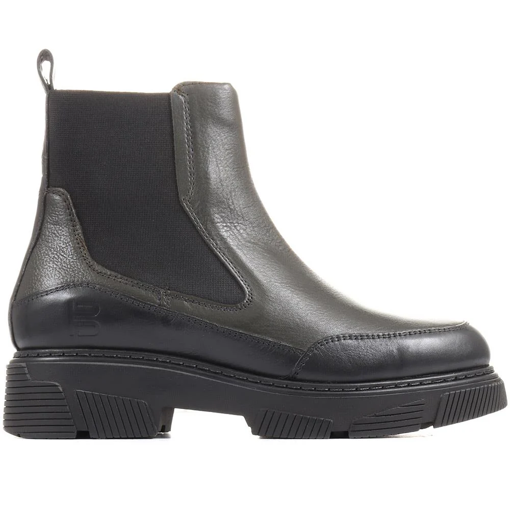 Chunky Chelsea Boots - BUG36512 / 322 886 - Green - Image 2