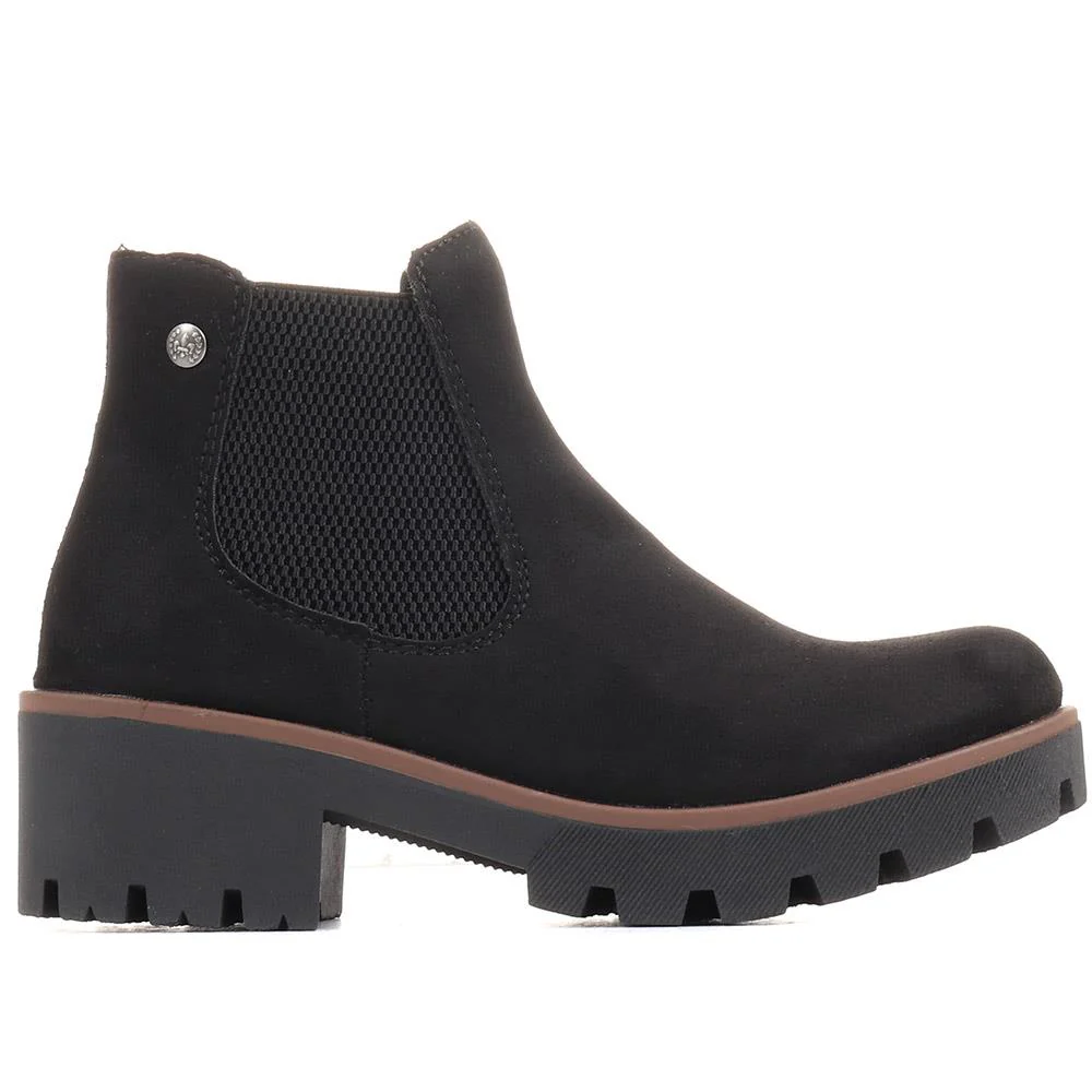 Chunky Chelsea Boots - RKR36547 / 323 006 - Black - Image 2