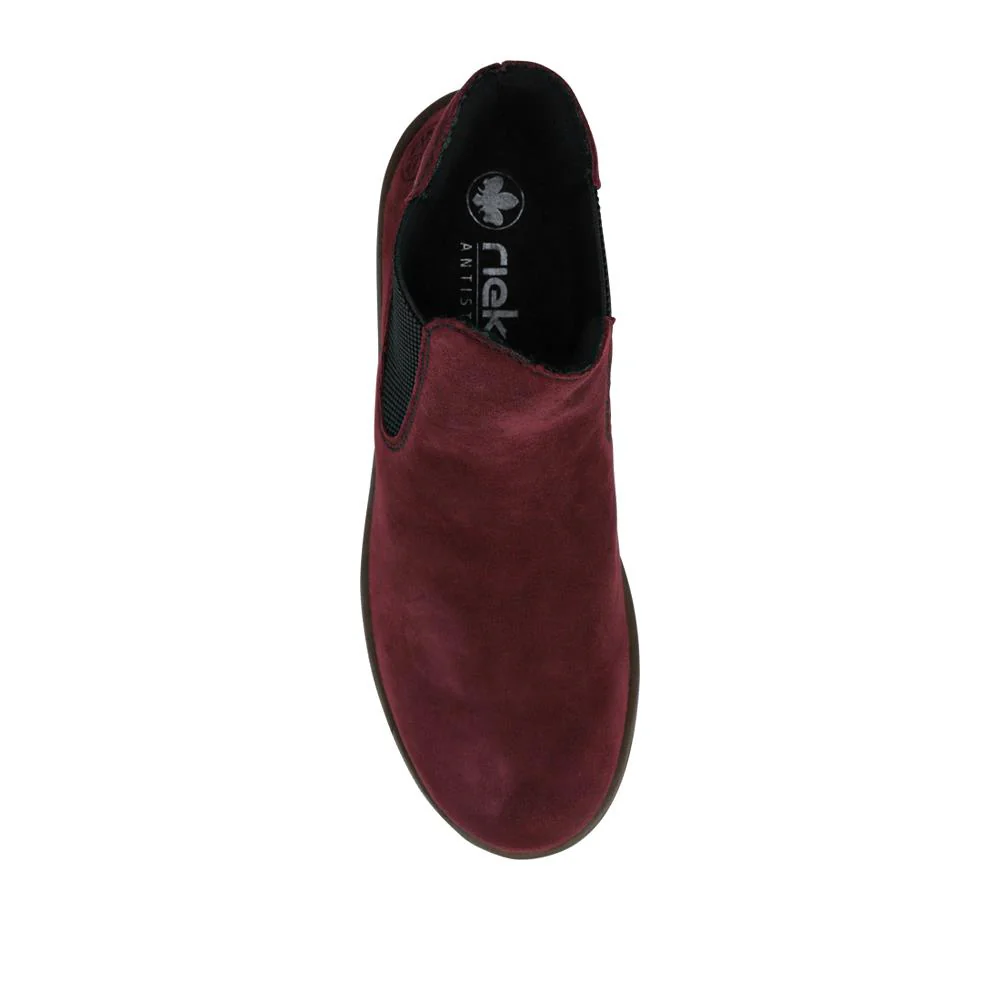 Chunky Chelsea Boots - RKR36547 / 323 006 - Burgundy - Image 4