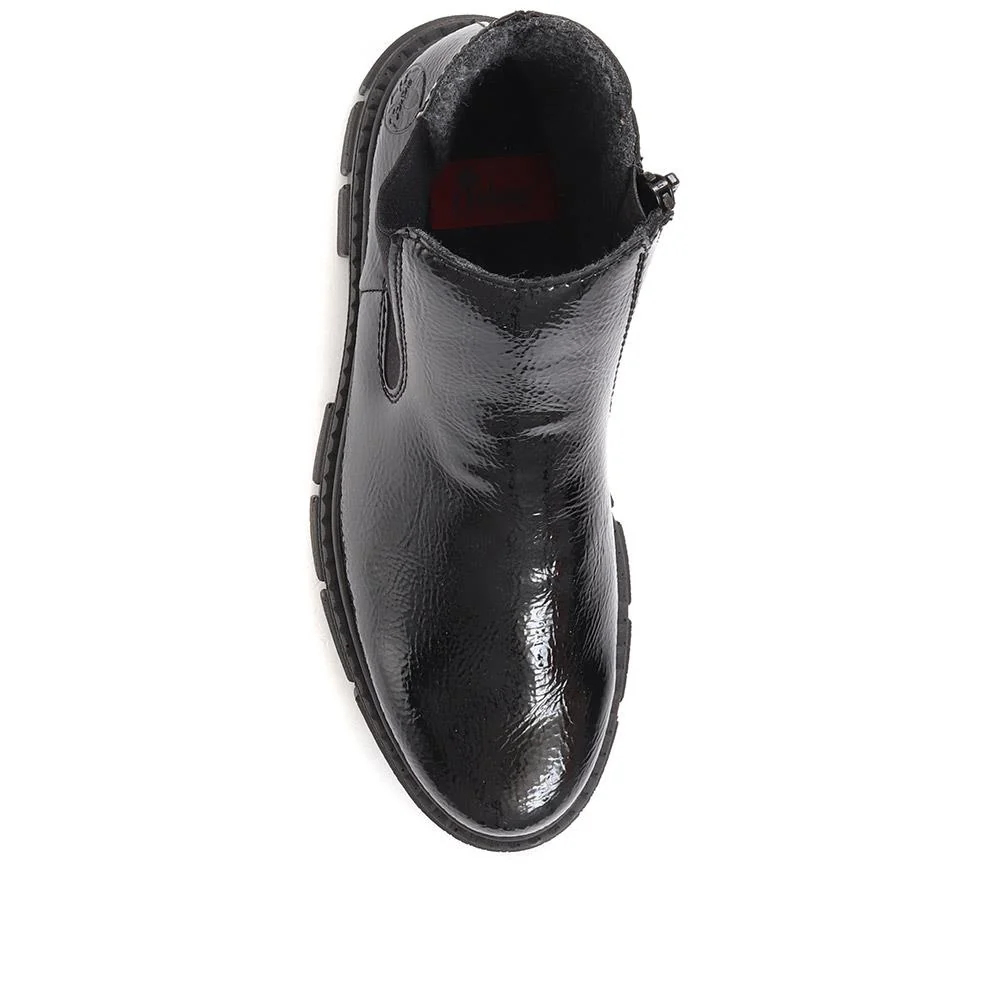 Chunky Chelsea Boots - RKR36551 / 323 009 - Black - Image 4