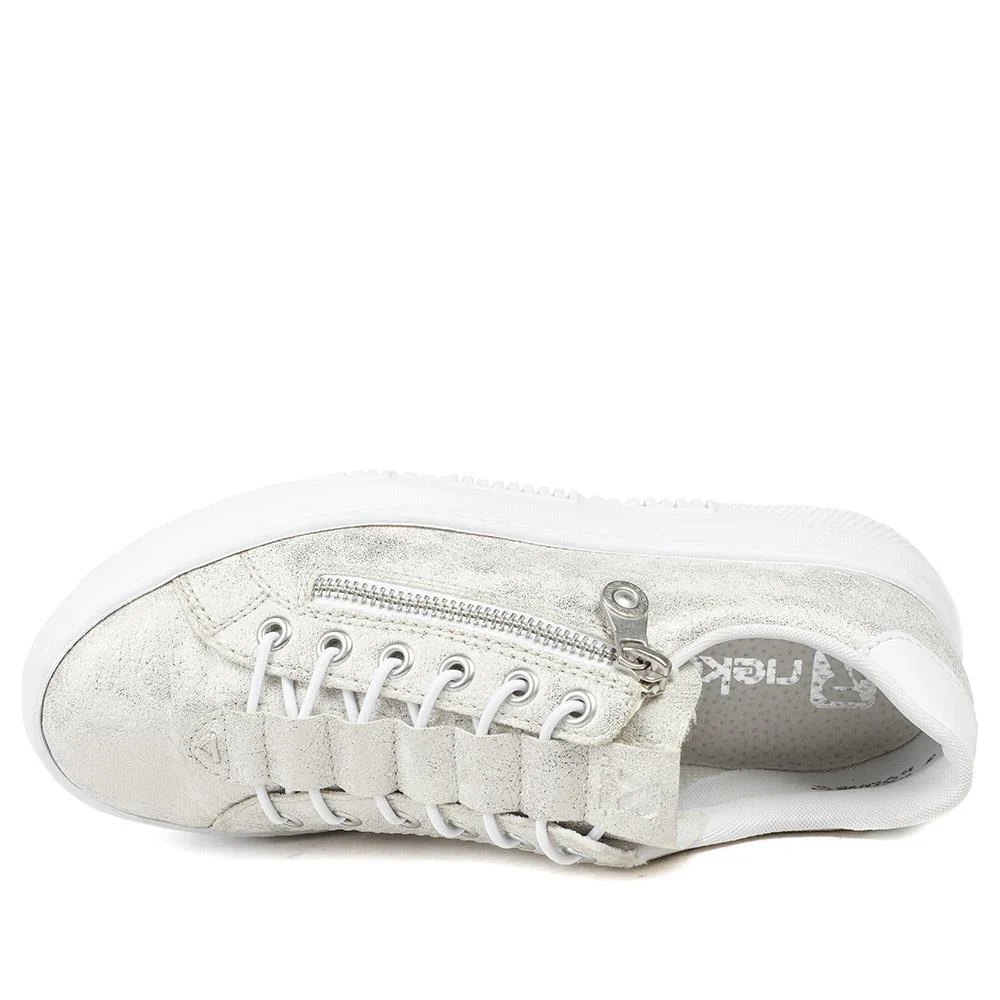 Chunky Dual-Fastening Trainers - RKR41512 / 326 828 - Gold - Image 5