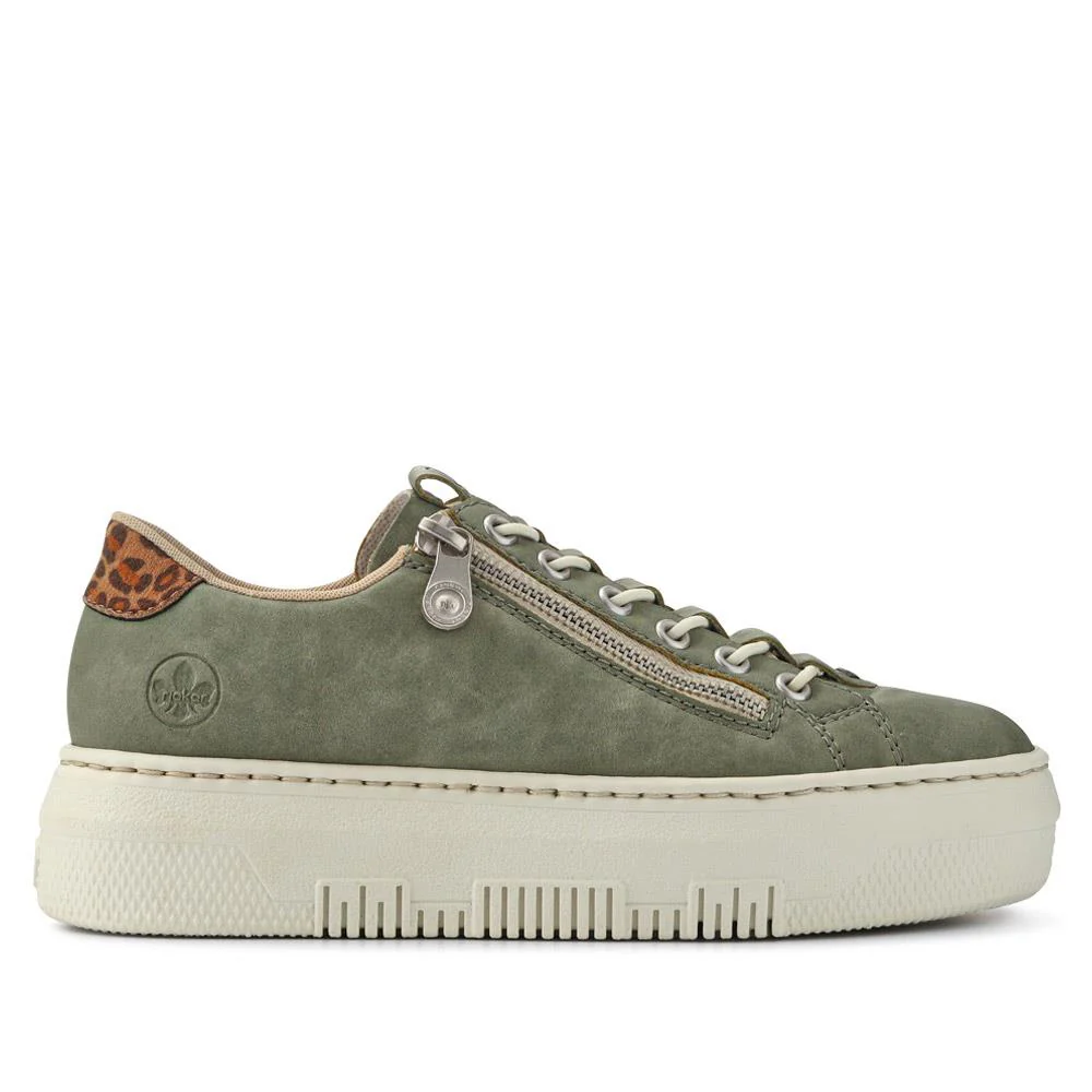 Chunky Dual-Fastening Trainers - RKR41512 / 326 828 - Green - Image 3