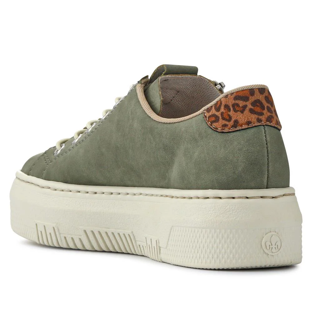 Chunky Dual-Fastening Trainers - RKR41512 / 326 828 - Green - Image 4