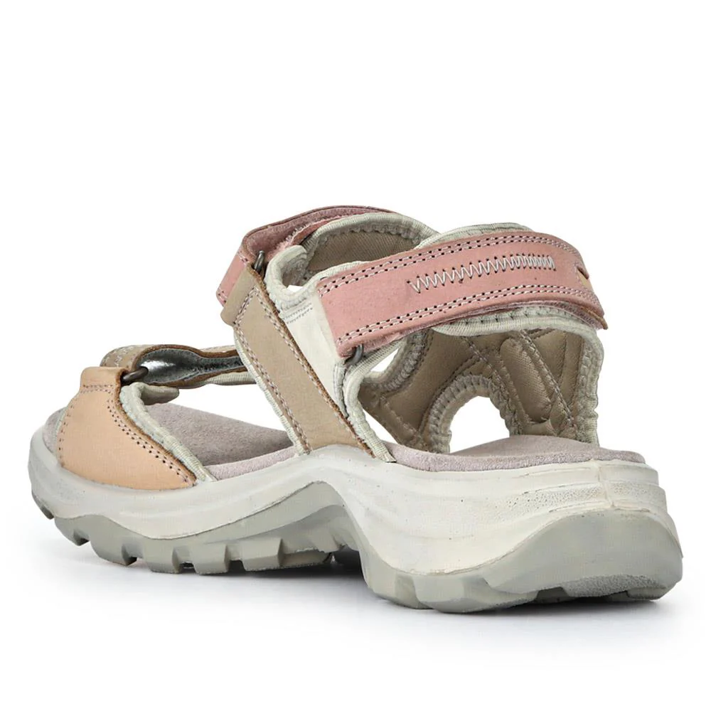 Chunky Dual Touch-Fasten Sandals - DDIN41001 / 327 252 - Beige Multi - Image 4