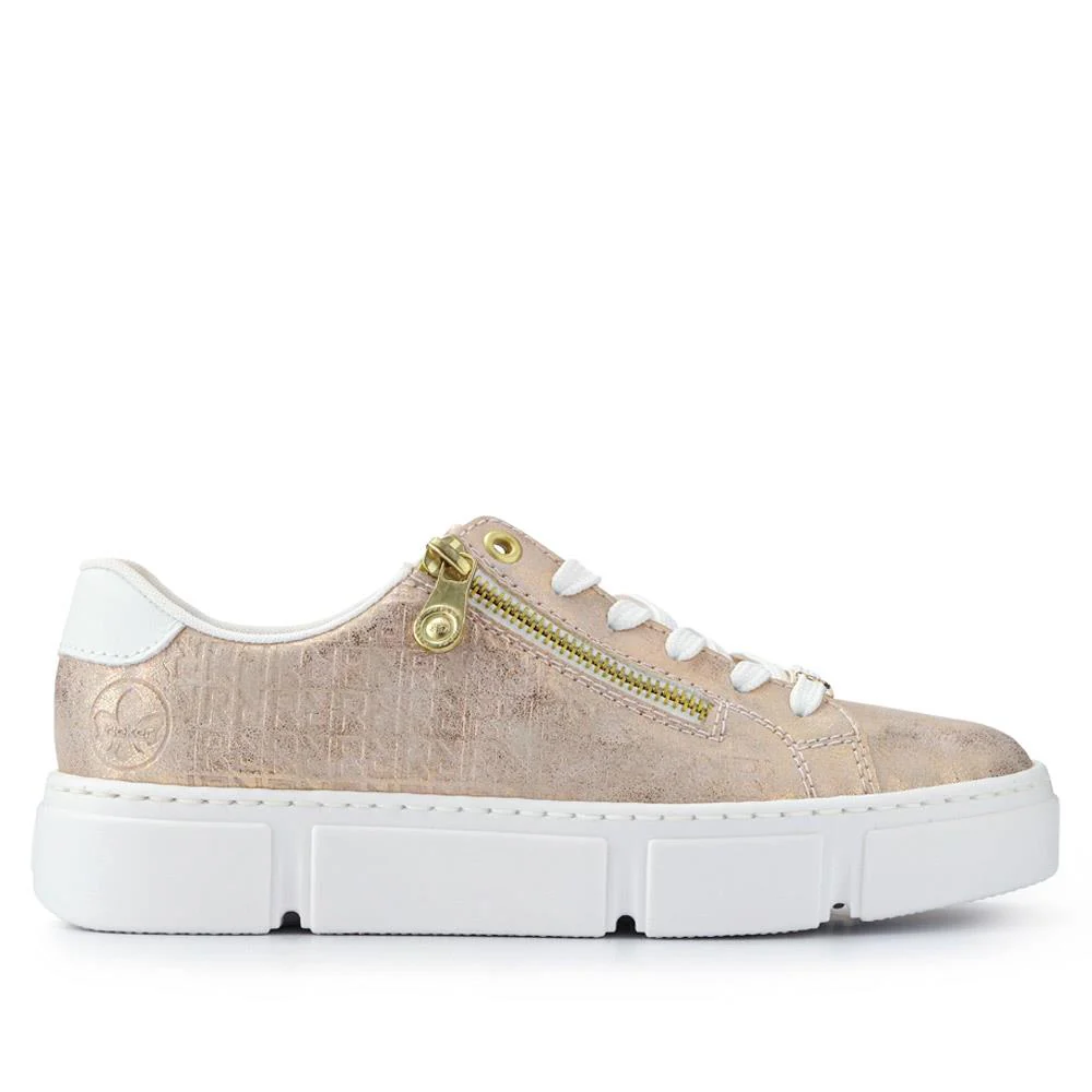 Chunky Extra-Cushioned Trainers - RKR41518 / 326 834 - Rose Gold - Image 2