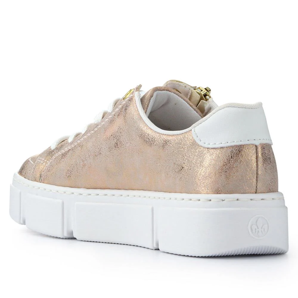 Chunky Extra-Cushioned Trainers - RKR41518 / 326 834 - Rose Gold - Image 3
