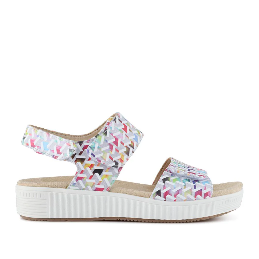 Chunky Floral Sandals - WBINS41077 / 327 502 - Multi - Image 2