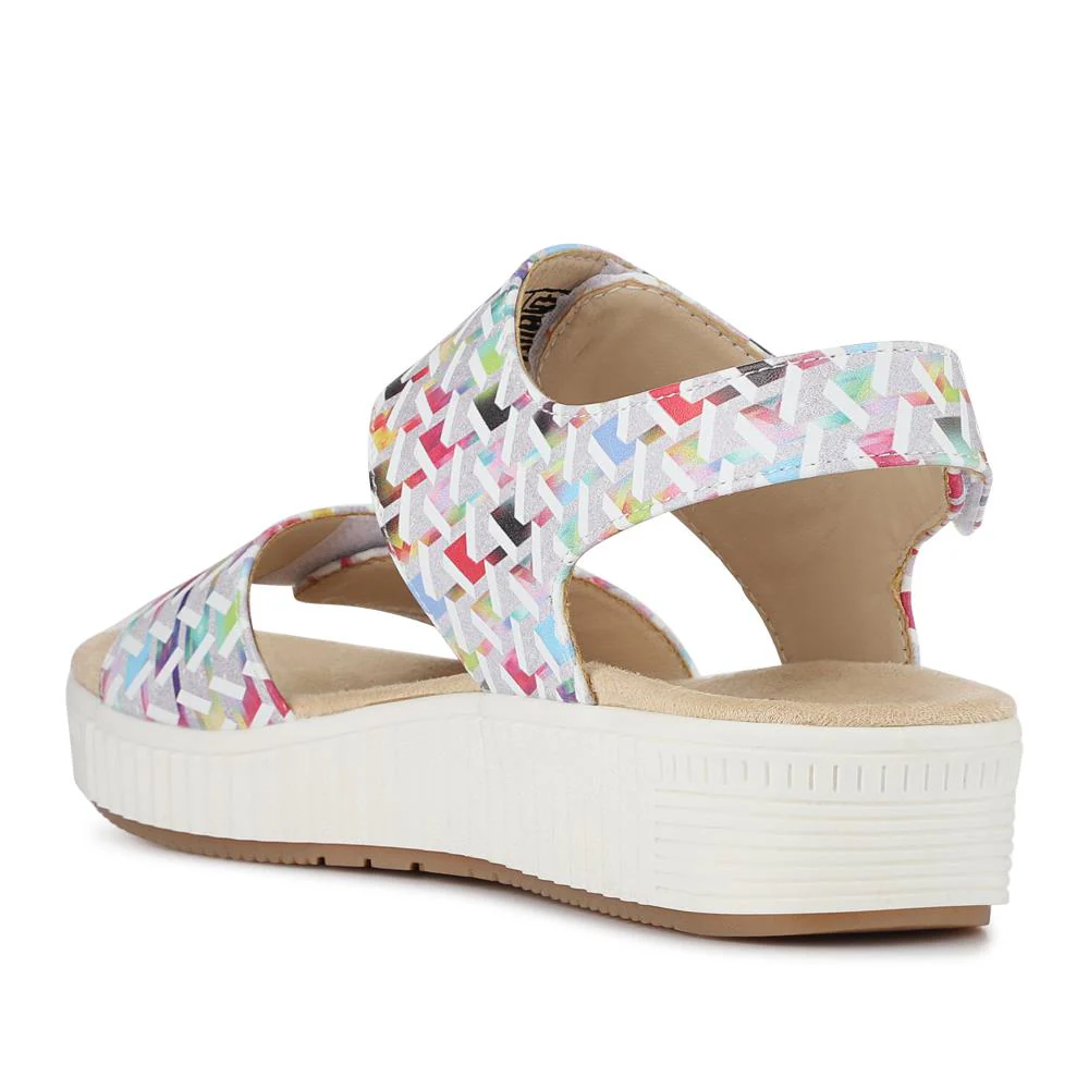Chunky Floral Sandals - WBINS41077 / 327 502 - Multi - Image 3