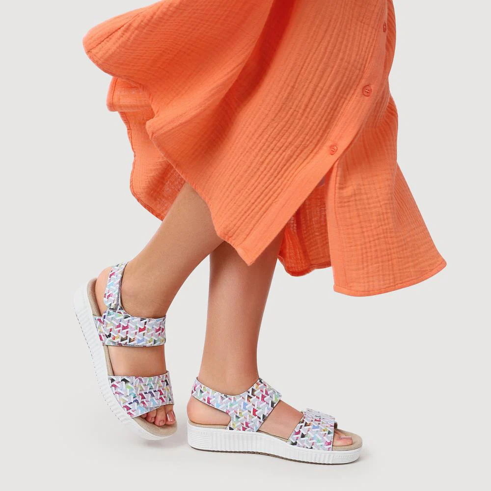 Chunky Floral Sandals - WBINS41077 / 327 502 - Multi - Image 5