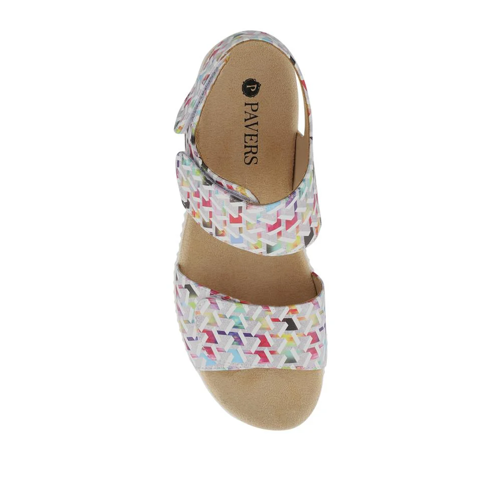 Chunky Floral Sandals - WBINS41077 / 327 502 - Multi - Image 6