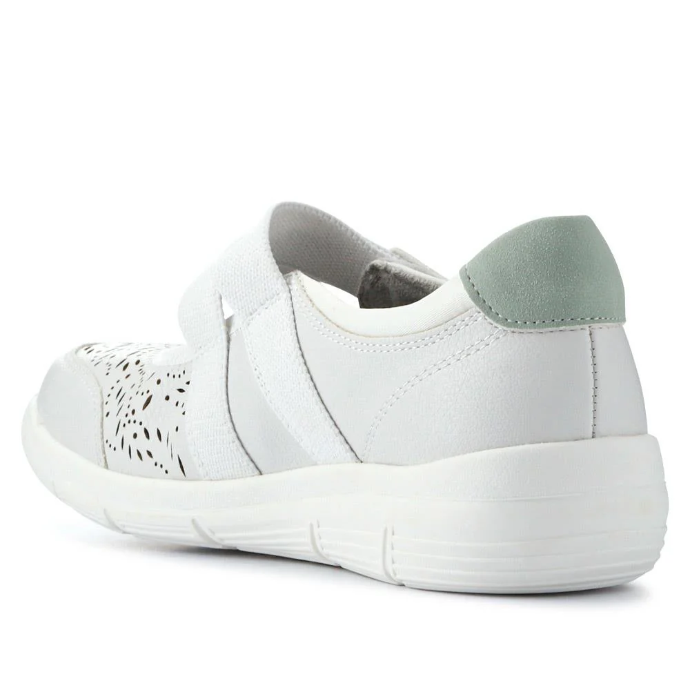 Chunky Mary Janes - RELIF41052 / 326 864 - Off White - Image 3