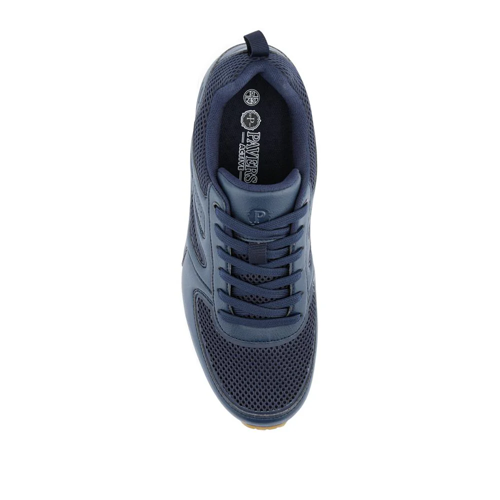 Chunky Memory Foam Trainers - BOJIE41017 / 327 053 - Navy - Image 4