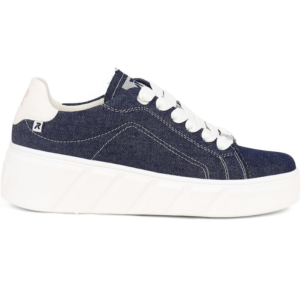 Chunky Platform Trainers - RKR39540 / 325 036 - Navy - Image 2