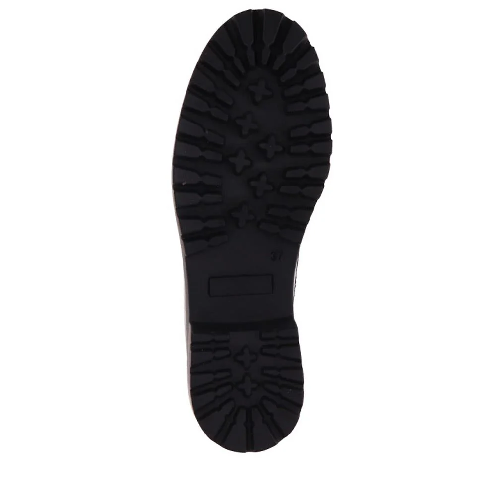 Chunky Slip-On Shoes - VAN40506 / 326 728 - Black Patent - Image 5