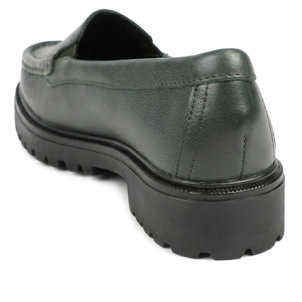 Chunky Slip-On Shoes - VAN40506 / 326 728 - Green - Image 3