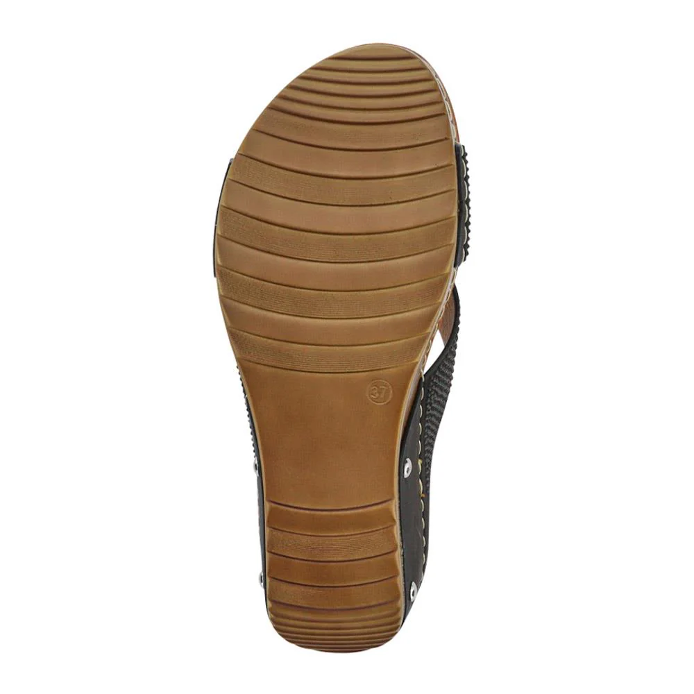 Chunky Sole Mules - BAIZH41015 / 327 099 - Black - Image 5