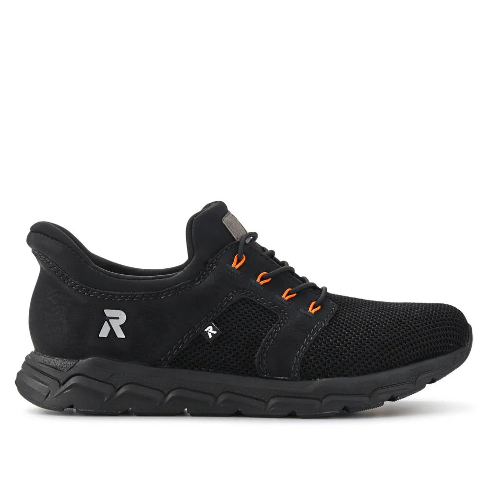 Chunky-Soled Slip-On Trainers - RKR41514 / 326 830 - Black - Image 2