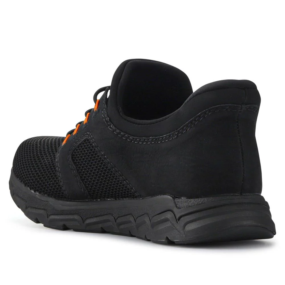 Chunky-Soled Slip-On Trainers - RKR41514 / 326 830 - Black - Image 3