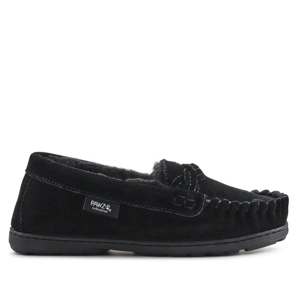 Chunky-Soled Warm Slippers - EDNB40023 / 326 893 - Black - Image 2