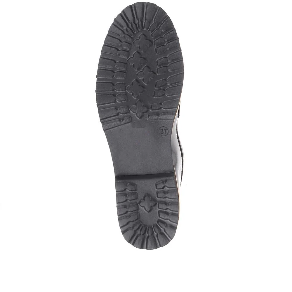 Chunky Tassel Loafers - WBINS32047 / 318 931 - Black - Image 5
