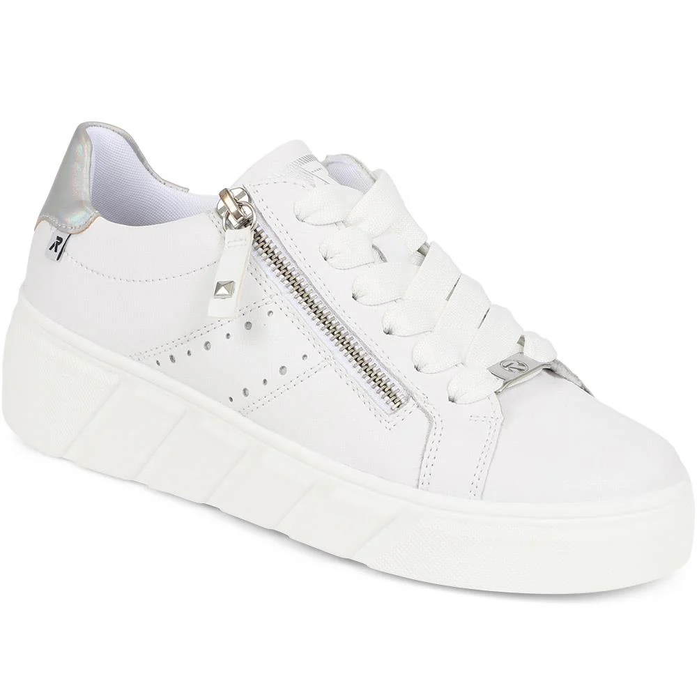 Chunky Zip Trainers - RKR39541 / 325 037 - White