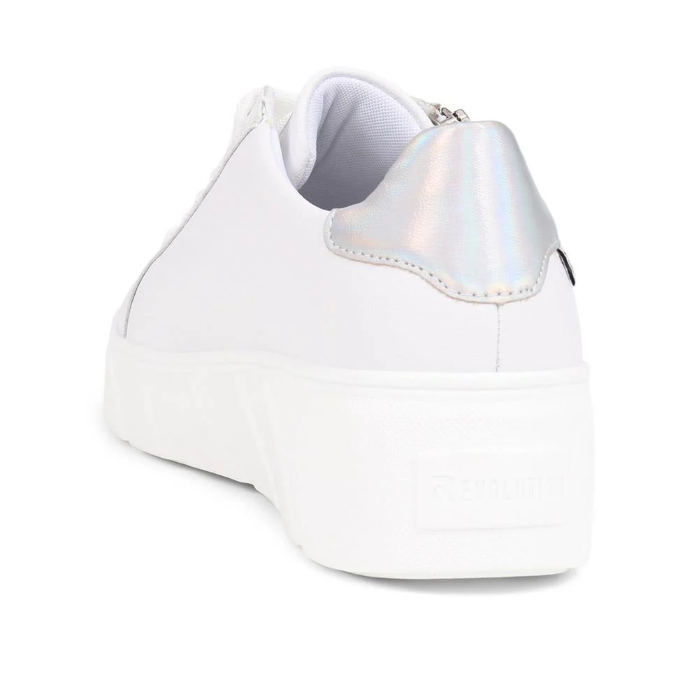 Chunky Zip Trainers - RKR39541 / 325 037 - White - Image 3