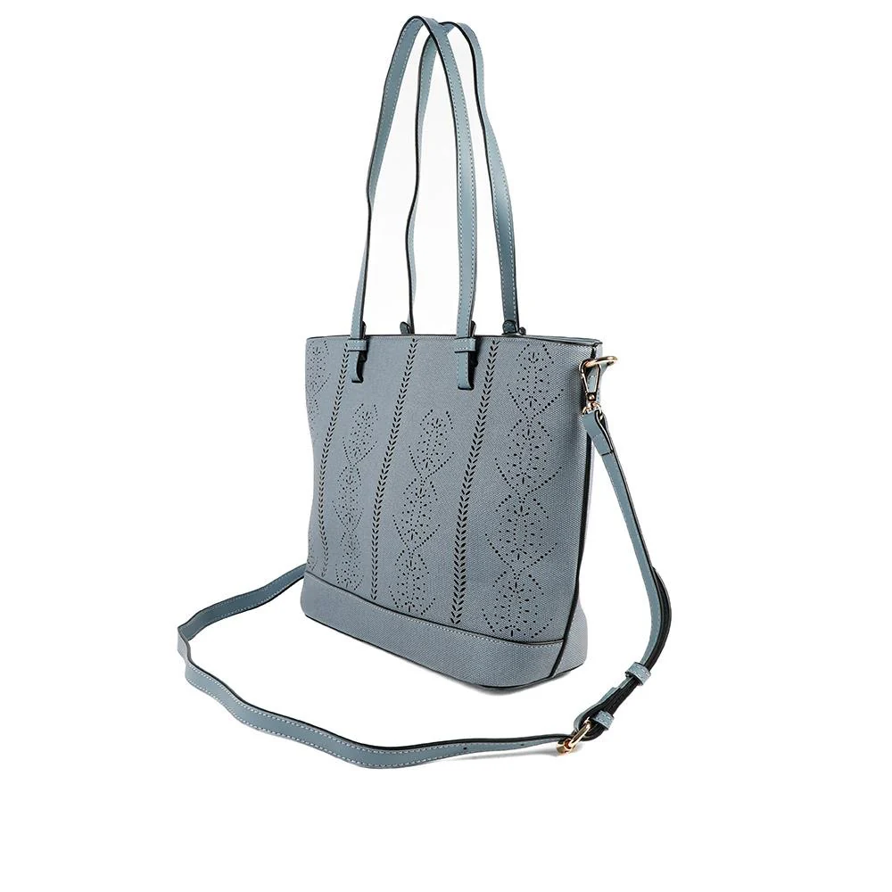 Classic Detail Tote Bag - BELHETIA43000 / 329 233 - Denim - Image 4