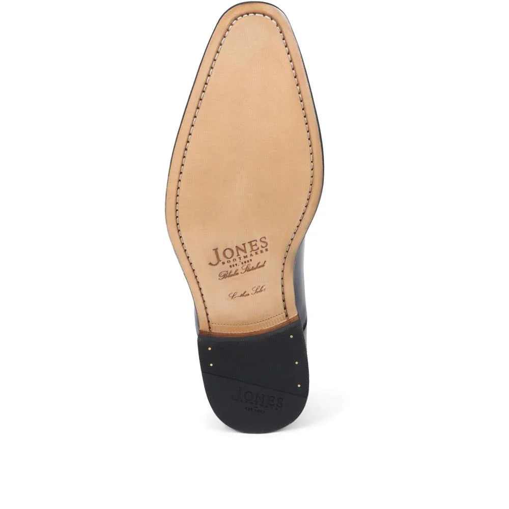 Cologne Leather Oxford Shoes - COLOGNE / 323 781 - Black - Image 5