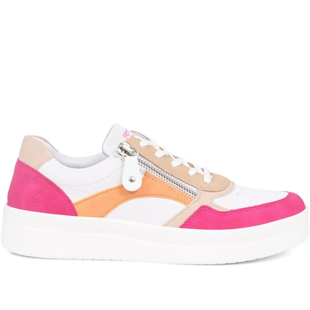 Colour Block Trainers - DRS39502 / 324 813 - White Multi - Image 2
