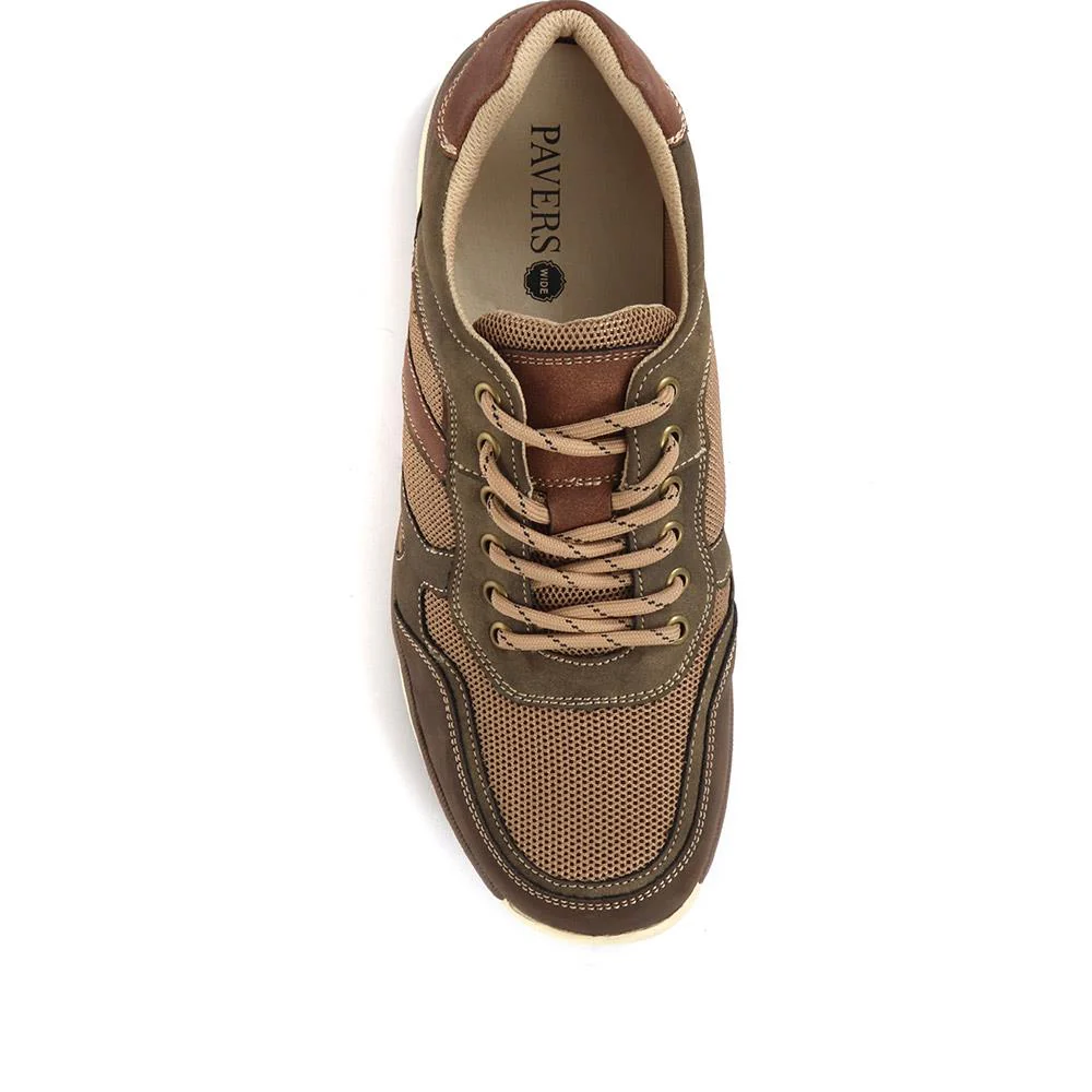 Colour Contrast Trainers - WBINS33013 / 319 500 - Taupe - Image 4