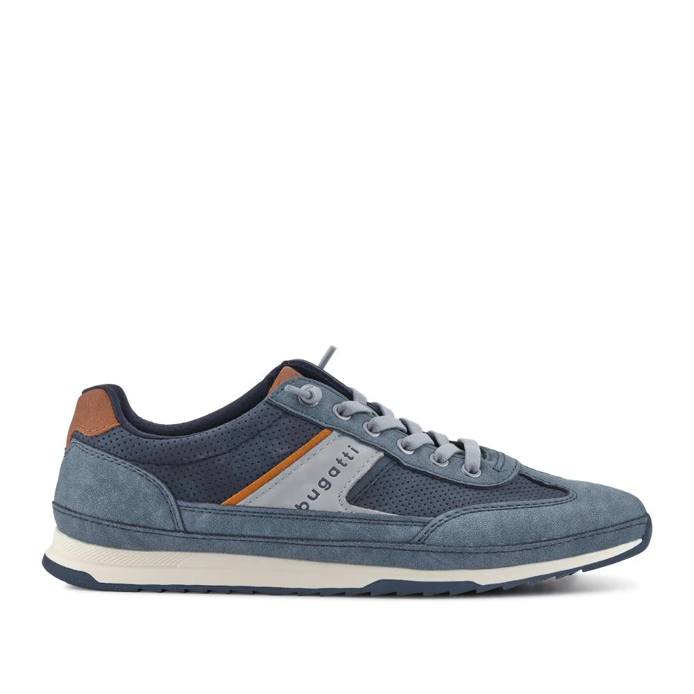 Comfort-Fitting Laced Trainers - BUG41516 / 327 369 - Blue Multi - Image 2