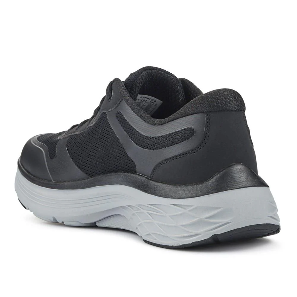 Comfortable Lace-Up Trainers - BRK41006 / 326 694 - Black - Image 3