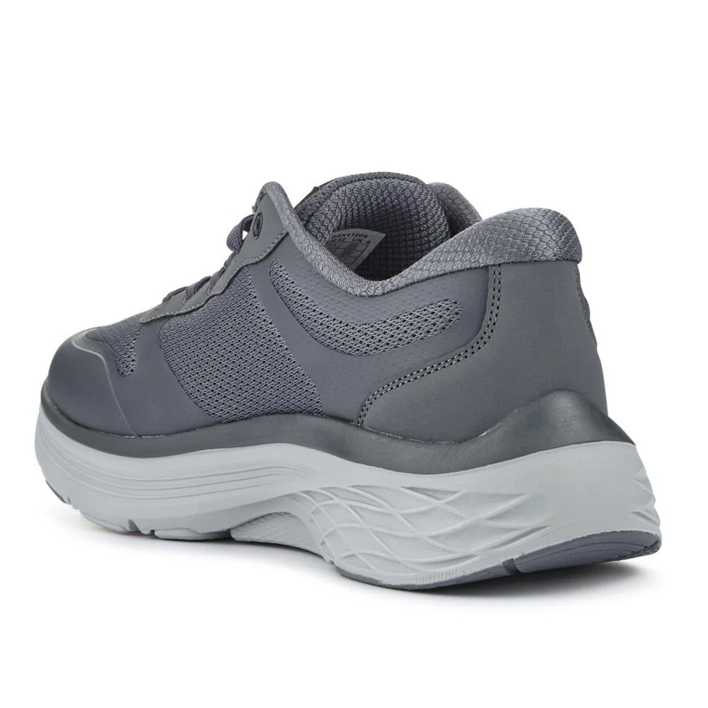 Comfortable Lace-Up Trainers - BRK41006 / 326 694 - Charcoal - Image 3