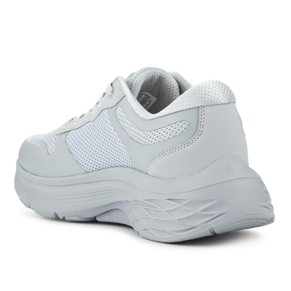 Comfortable Lace-Up Trainers - BRK41006 / 326 694 - Grey - Image 3