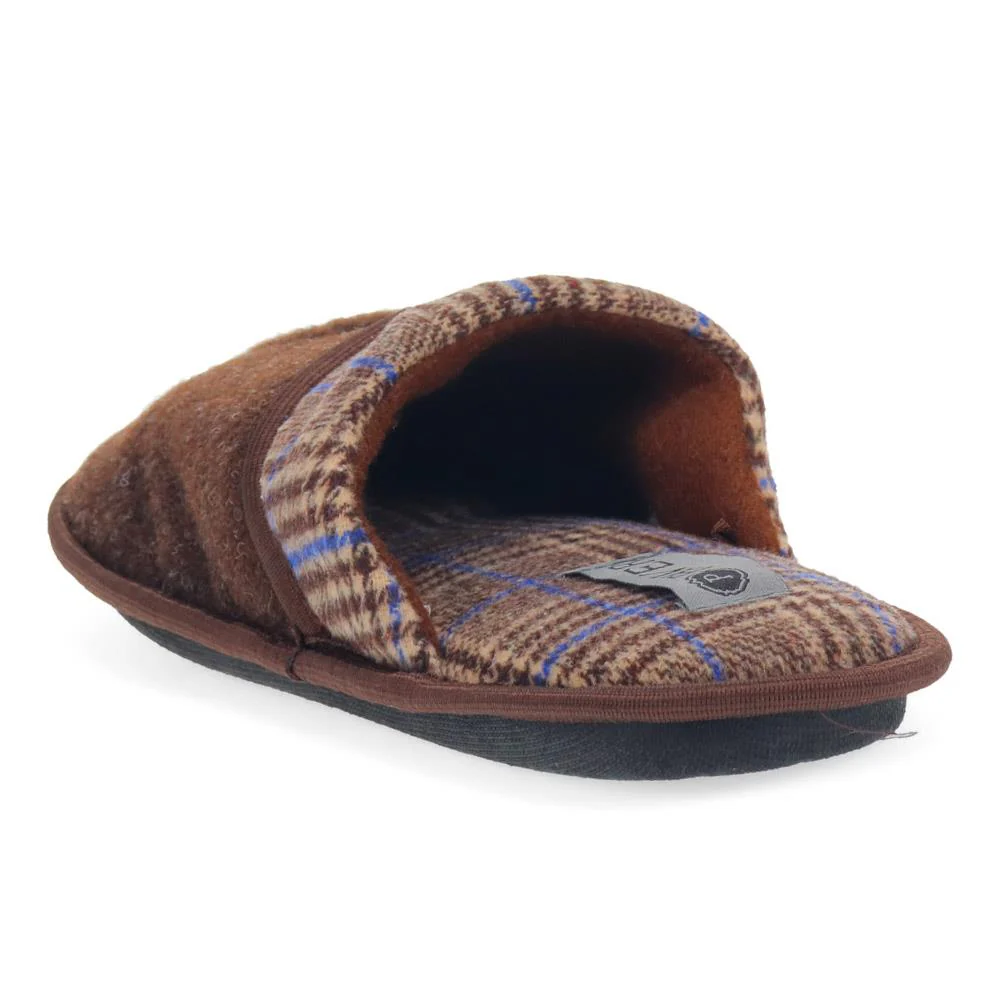 Comfortable Mule Slippers - QINGD40001 / 326 260 - Brown - Image 3