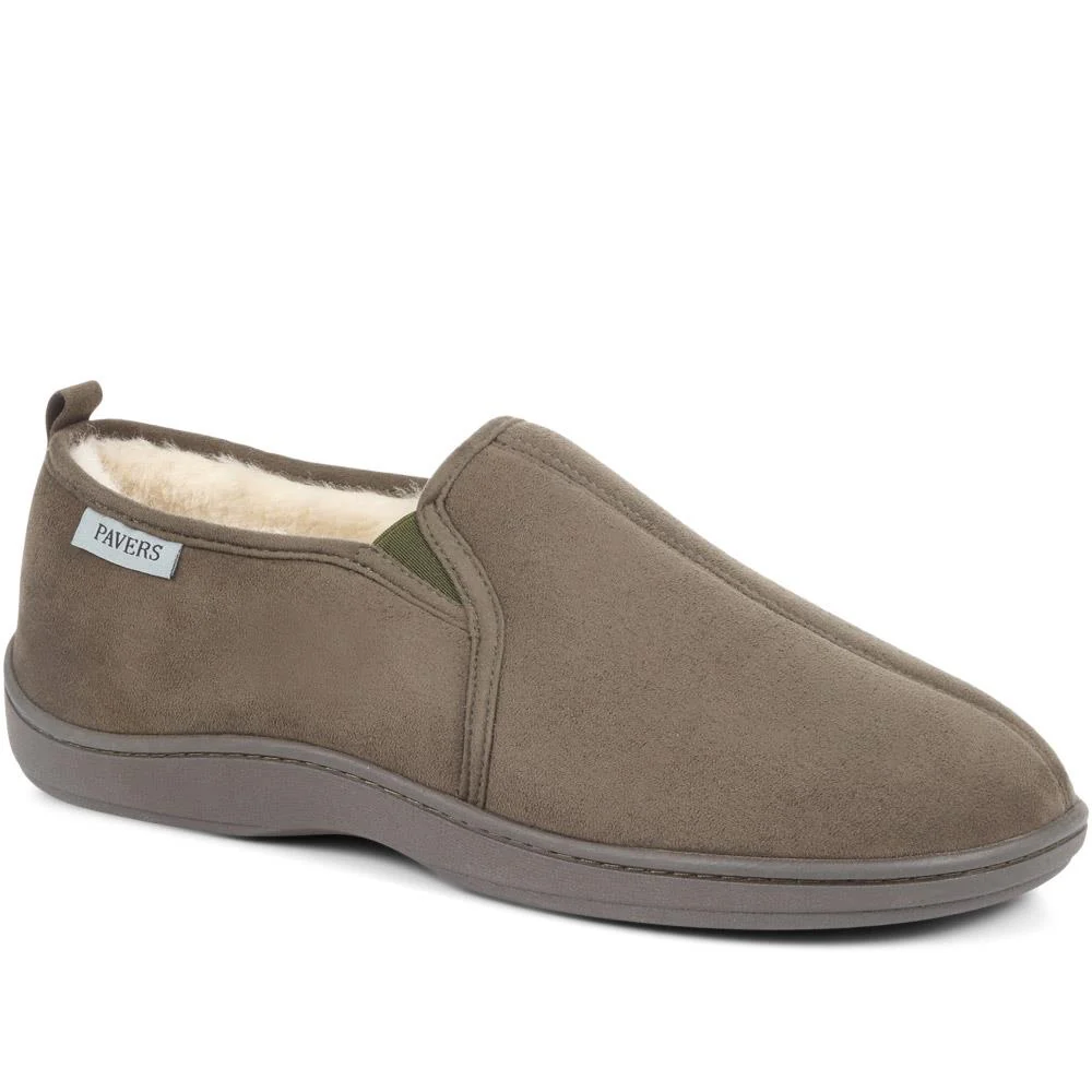 Comfy Antibacterial Slippers - QING34011 / 320 876 - Olive