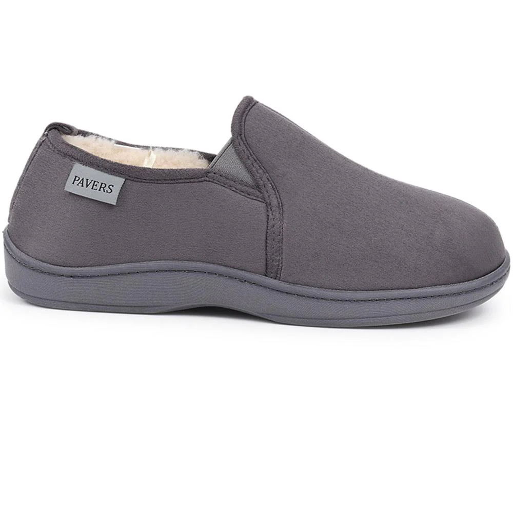 Comfy Antibacterial Slippers - QING34011 / 320 876 - Charcoal - Image 2